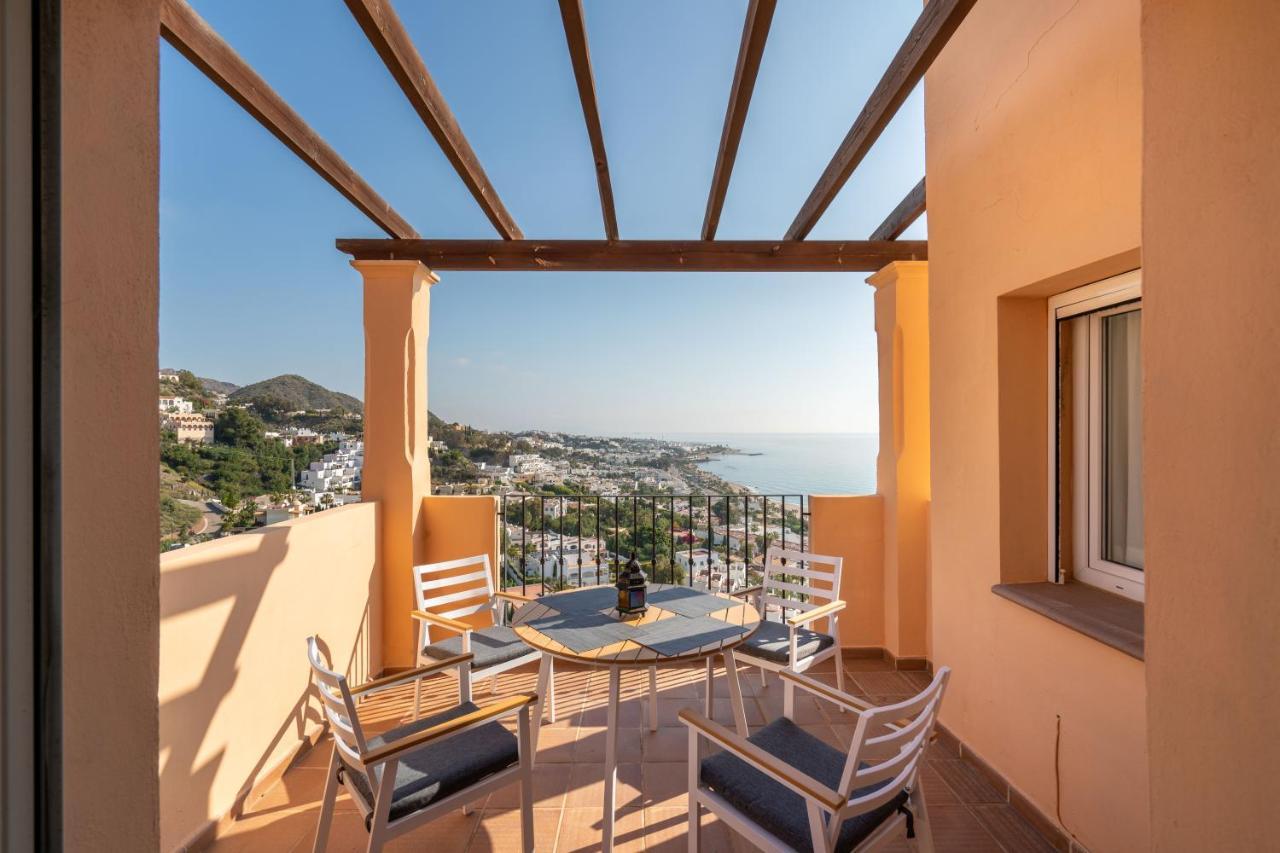 Chalet Con Vistas Al Mar Y Piscina Mojacar Ngoại thất bức ảnh