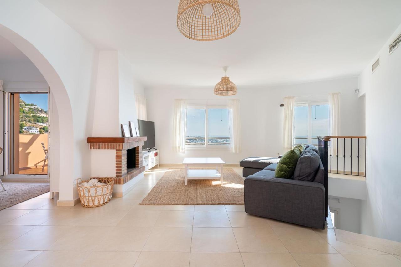 Chalet Con Vistas Al Mar Y Piscina Mojacar Ngoại thất bức ảnh