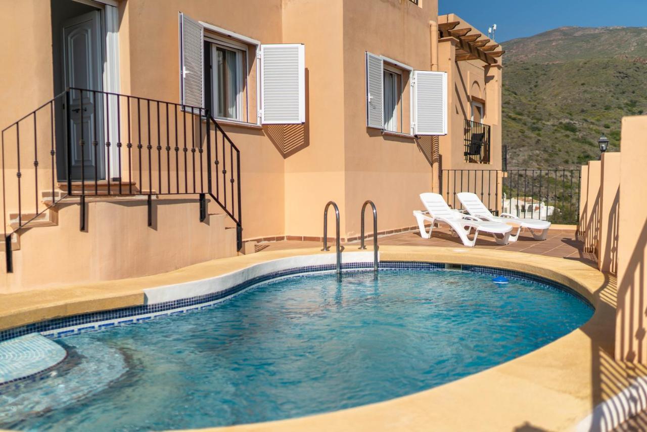 Chalet Con Vistas Al Mar Y Piscina Mojacar Ngoại thất bức ảnh