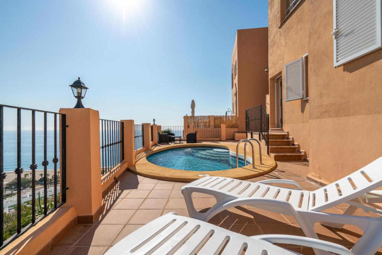 Chalet Con Vistas Al Mar Y Piscina Mojacar Ngoại thất bức ảnh