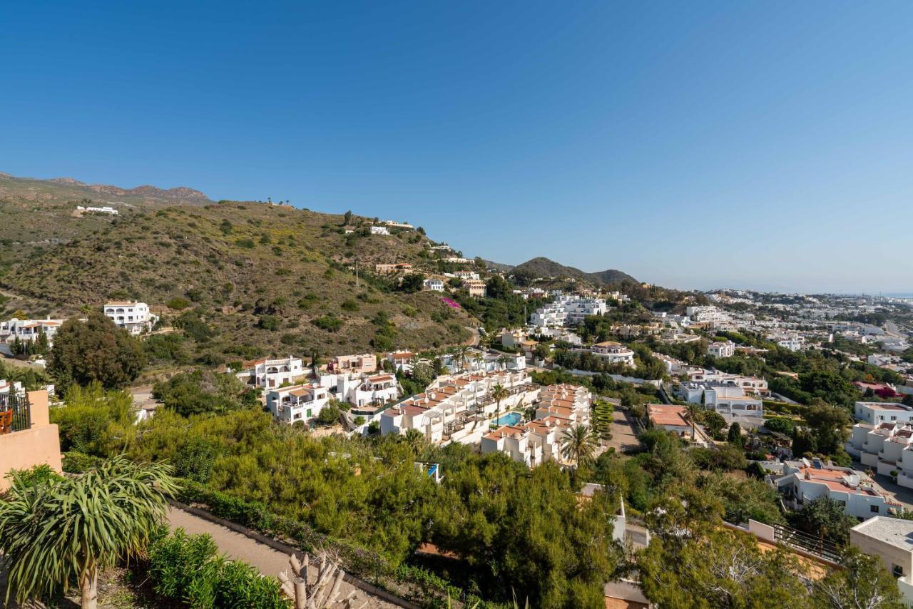 Chalet Con Vistas Al Mar Y Piscina Mojacar Ngoại thất bức ảnh