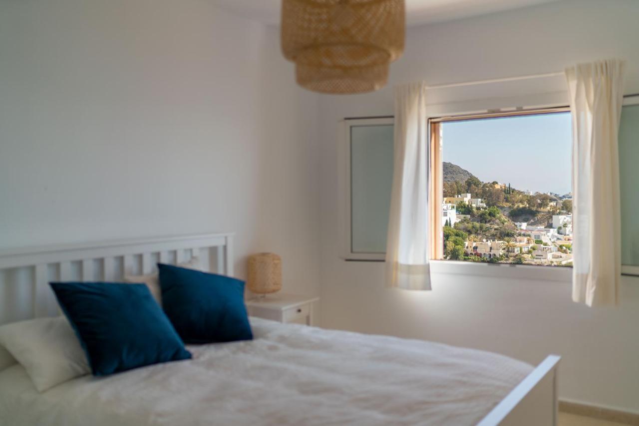 Chalet Con Vistas Al Mar Y Piscina Mojacar Ngoại thất bức ảnh