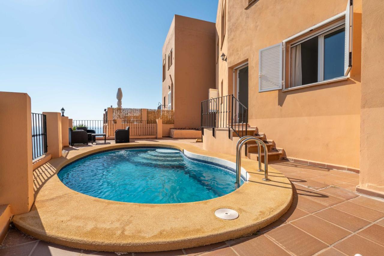 Chalet Con Vistas Al Mar Y Piscina Mojacar Ngoại thất bức ảnh