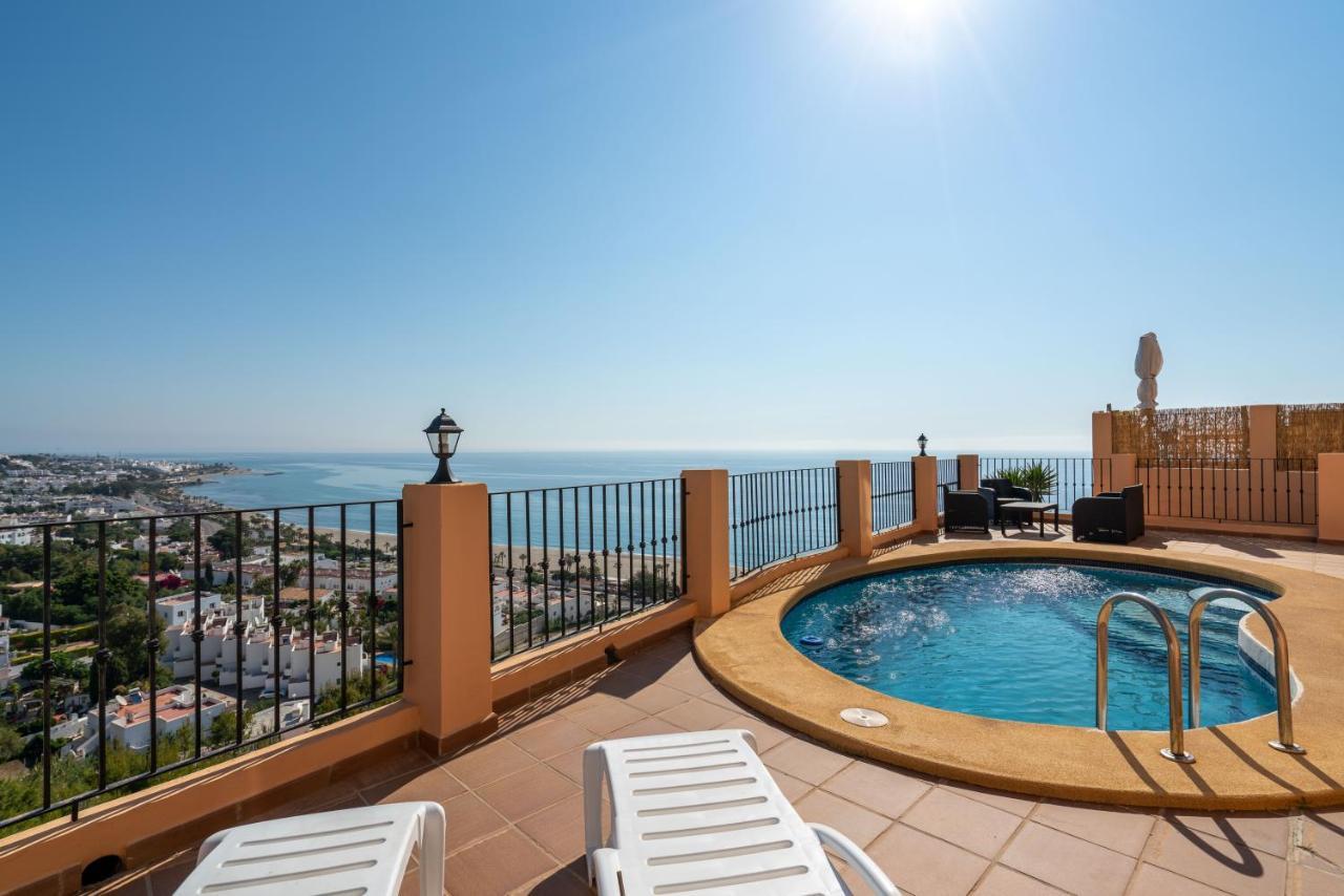 Chalet Con Vistas Al Mar Y Piscina Mojacar Ngoại thất bức ảnh