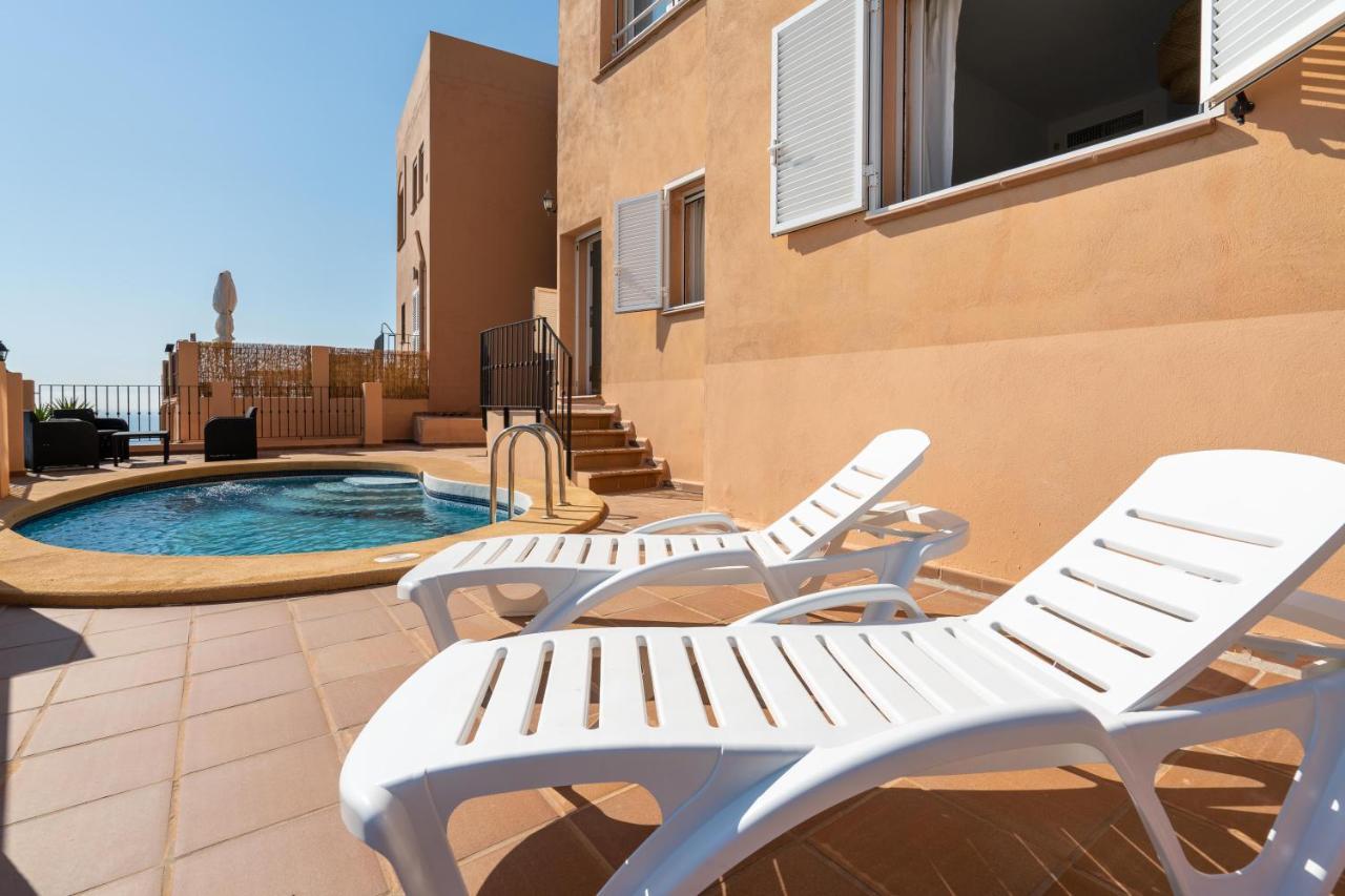 Chalet Con Vistas Al Mar Y Piscina Mojacar Ngoại thất bức ảnh