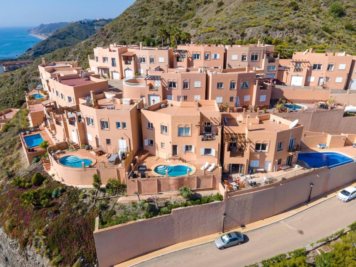 Chalet Con Vistas Al Mar Y Piscina Mojacar Ngoại thất bức ảnh