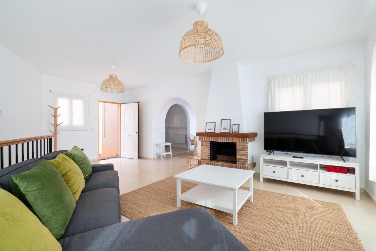 Chalet Con Vistas Al Mar Y Piscina Mojacar Ngoại thất bức ảnh