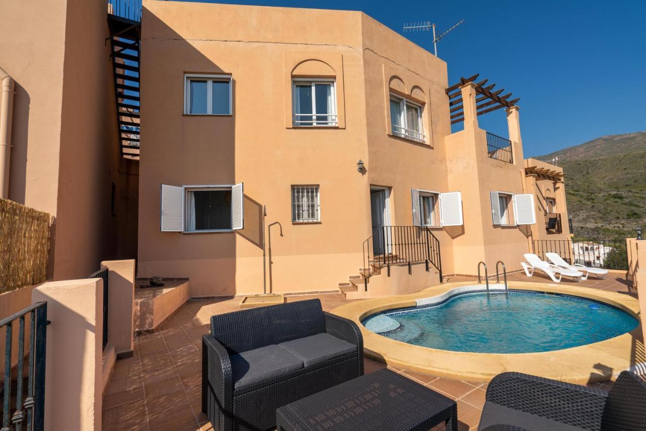 Chalet Con Vistas Al Mar Y Piscina Mojacar Ngoại thất bức ảnh